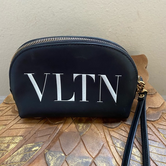 Valentino Leather Cosmetic Bag - Picture 4 of 12